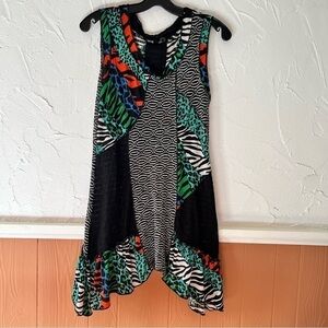 Minkas Multi Pattern Tunic Size Medium
